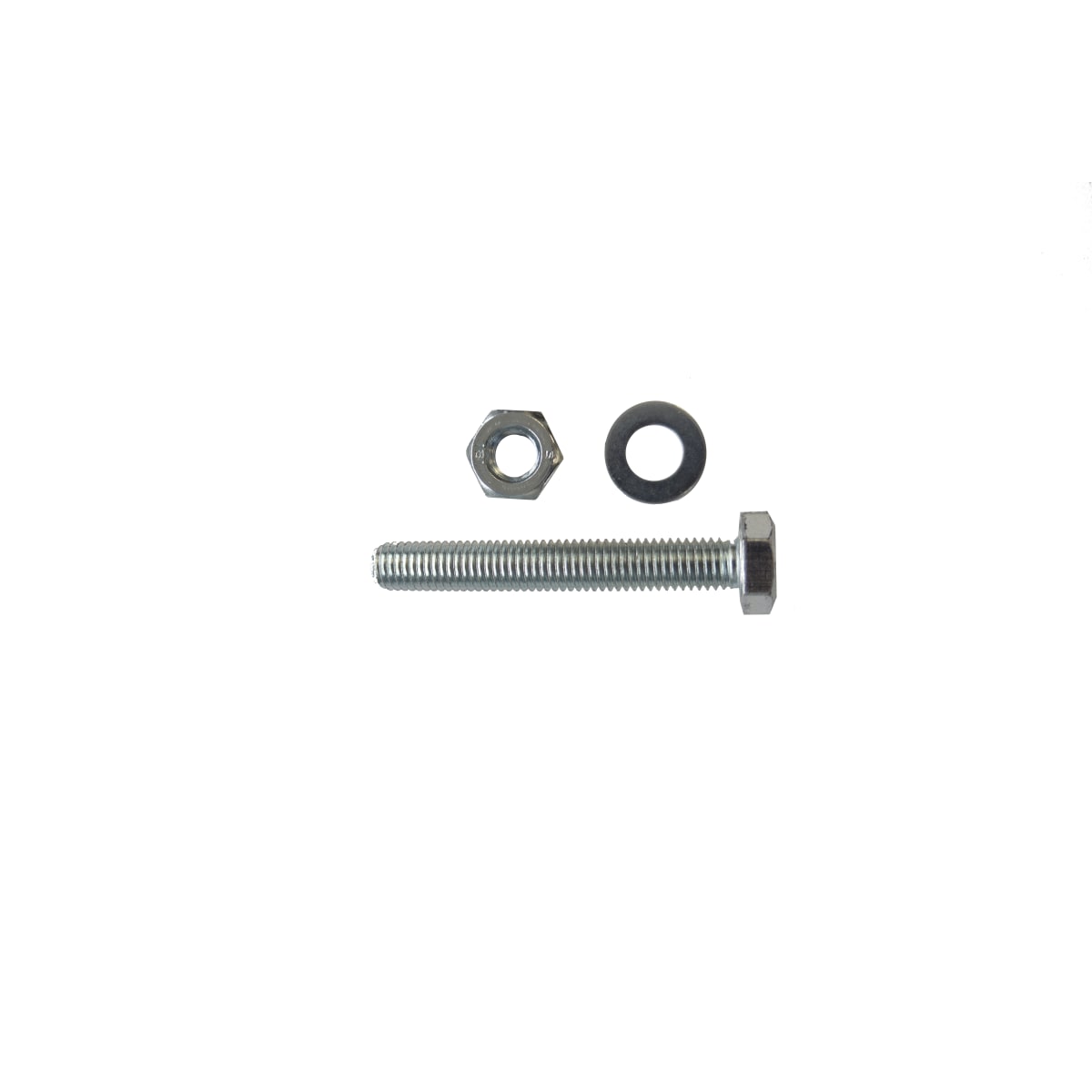 Product image for Unifix HT Set Screw/Nut & Washer M10 x 75mm Bright Zinc Plated Bag of 4
