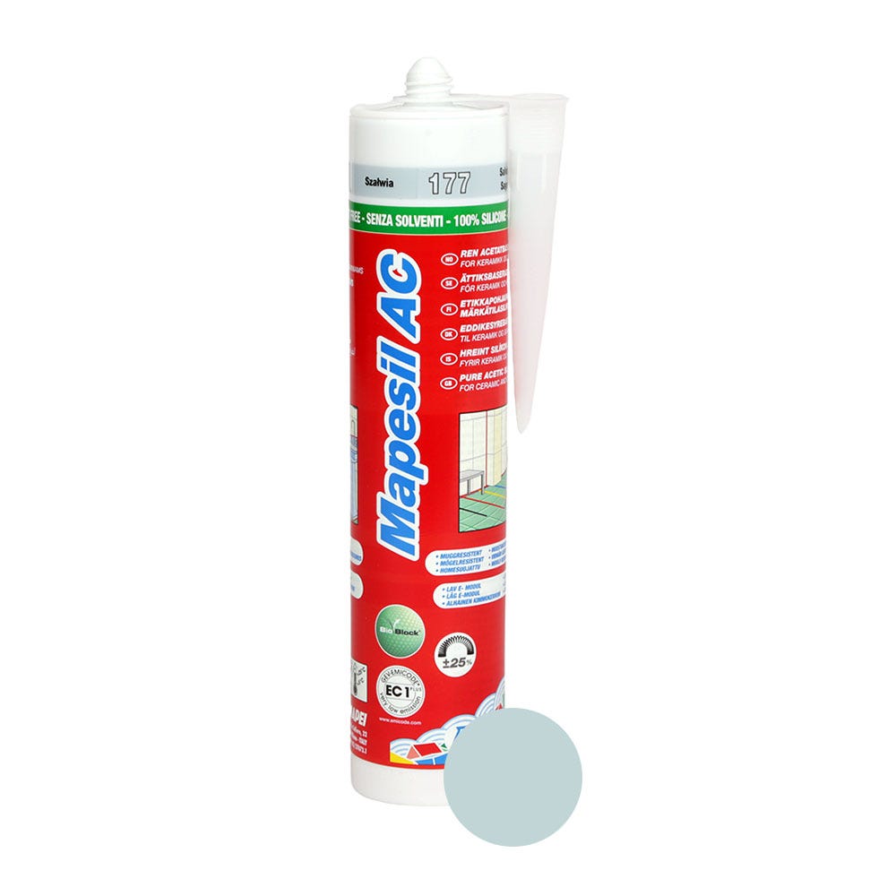 Product image for Mapei Mapesil AC Sage (177) Silicone Sealant 310ml