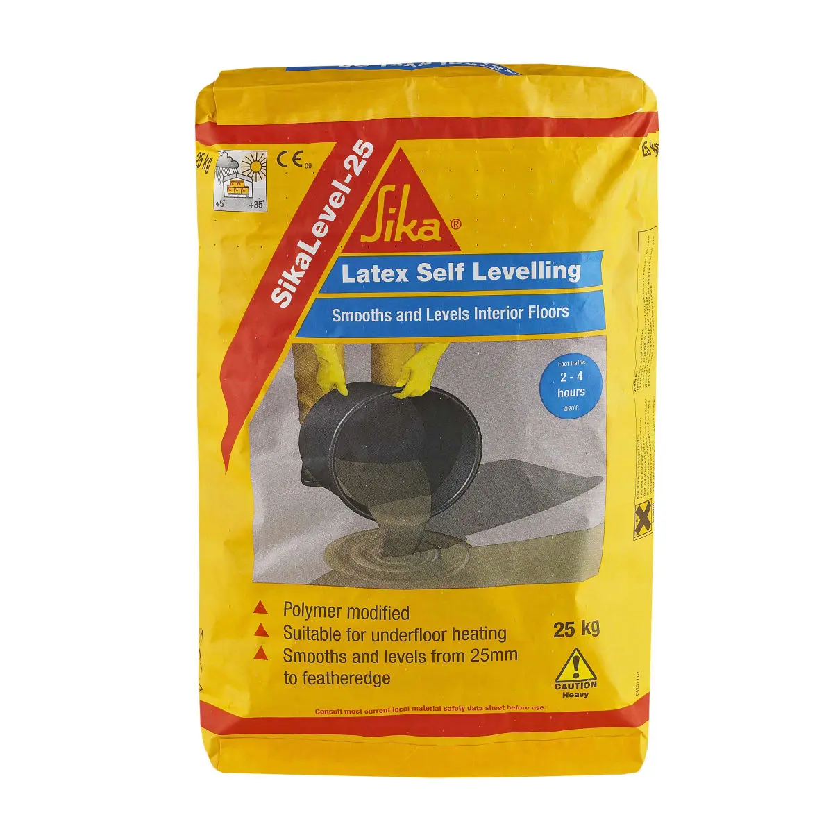 Product image for Sikalevel Latex Self Levelling Compound 25 kg Grey