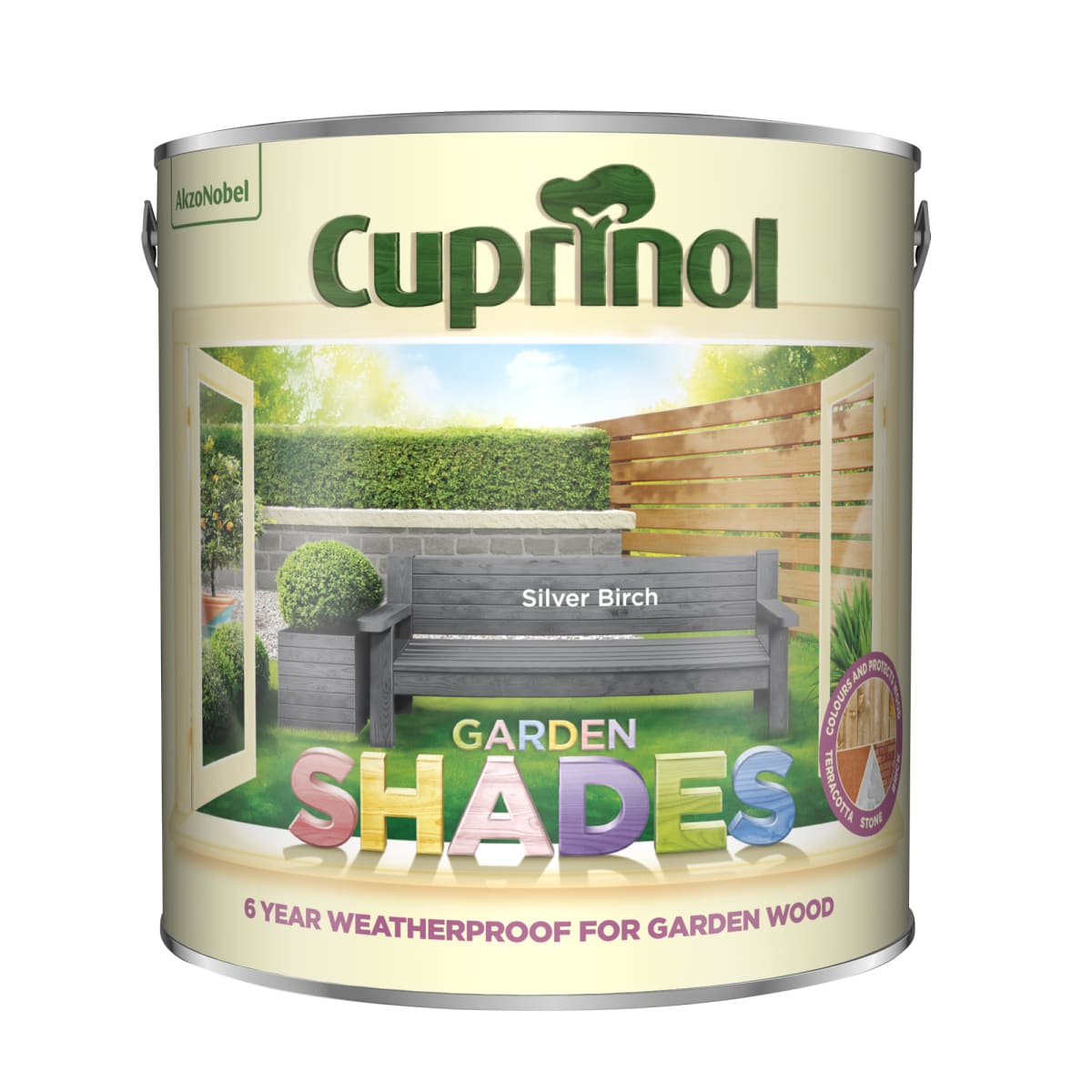 Product image for Cuprinol Garden Shades Silver Birch 2.5L