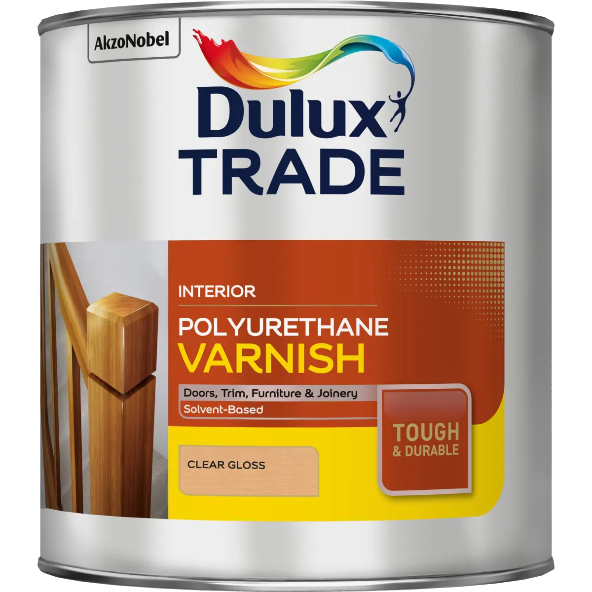 Product image for Dulux Trade Polyurethane Varnish Gloss 2.5L