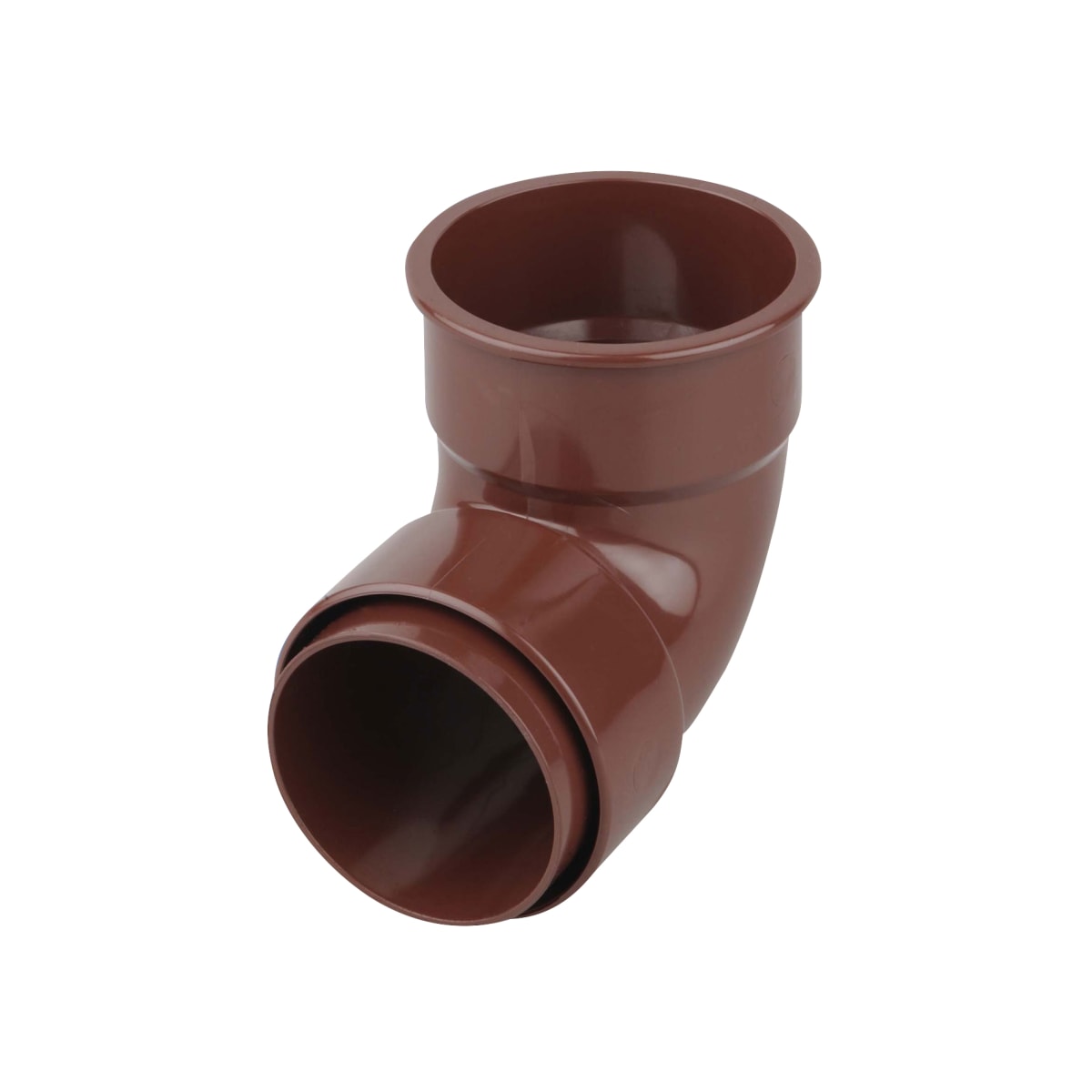 Product image for Osma 0T161N Roundline Bend 87.5 Deg 68mm (Dia) Brown