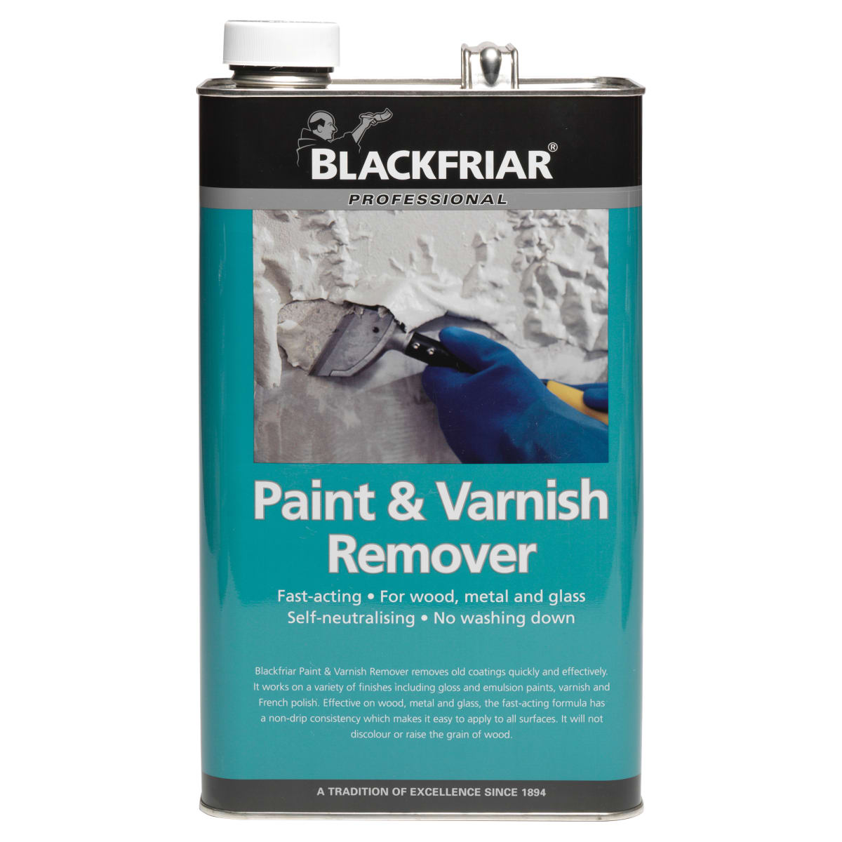 Product image for Blackfriar Paint and Varnish Remover 1 Litre Clear
