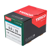 Product image for TIMCO Classic A2 Multi-Purpose Screws 70 x 5mm Wax Lubricated