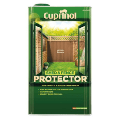 Product image for Cuprinol Shed & Fence Protector Acorn Brown 5L