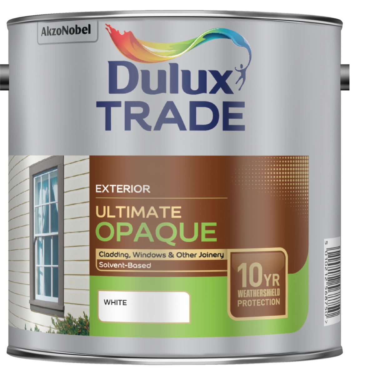Product image for Dulux Trade Ultimate Opaque White 2.5L