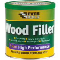 Product image for Everbuild 2 Part High Performance Wood Filler 1.4kg White
