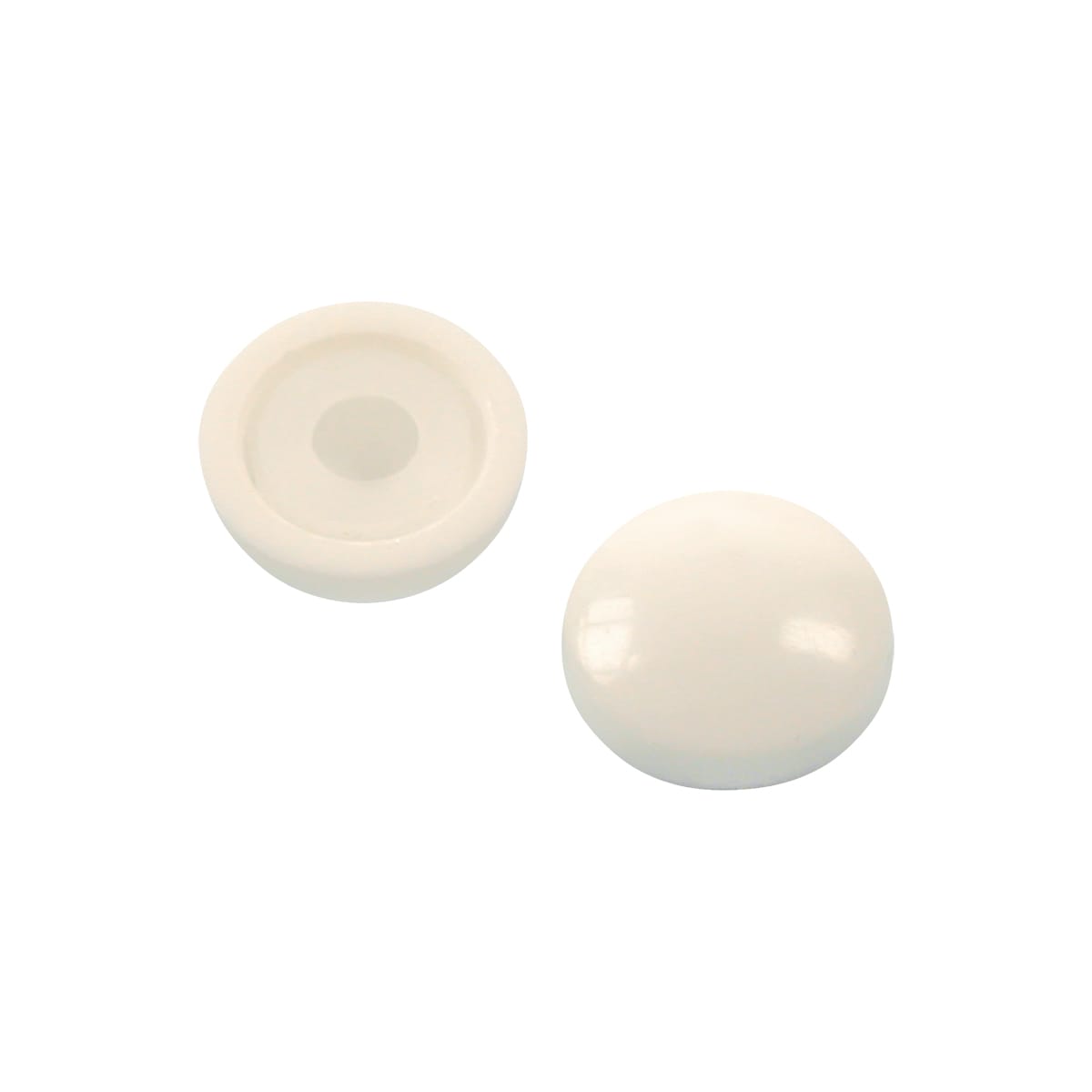 Product image for Dome Caps and Retaining Washers White
