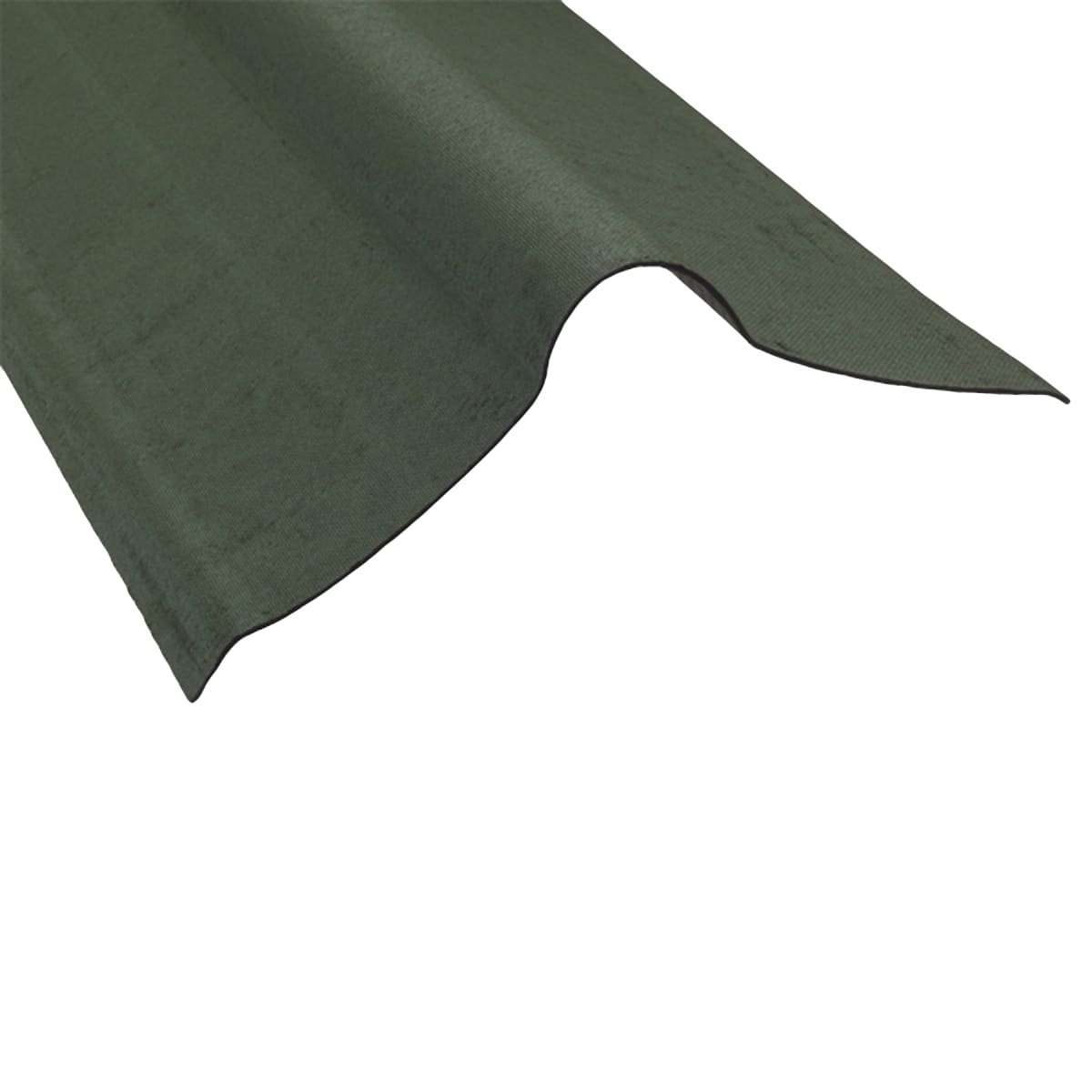 Product image for Coroline Corrugated Ridge 1000 x 200 x 2.6mm Green
