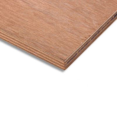 Product image for Chinese Hardwood QMark External Grade Plywood B/BB (2440mm x 1220mm) 9mm