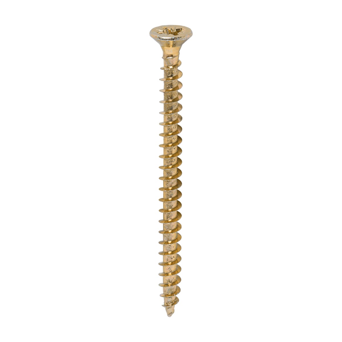 Product image for TIMco Solo Woodscrews 4.5 Gauge 60mm Zinc Yellow Passivated