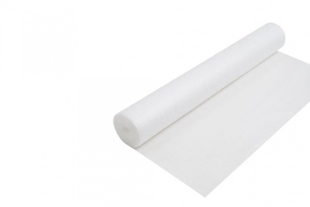 Product image for QA Underlay Comfort Standard Foam White 2mm x 1x15mtr 15m²