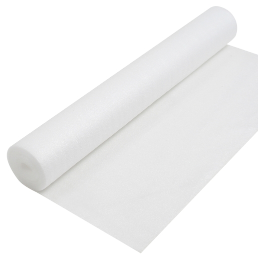 Product image for QA Underlay Comfort Standard Foam White 2mm x 1x15mtr 15m²