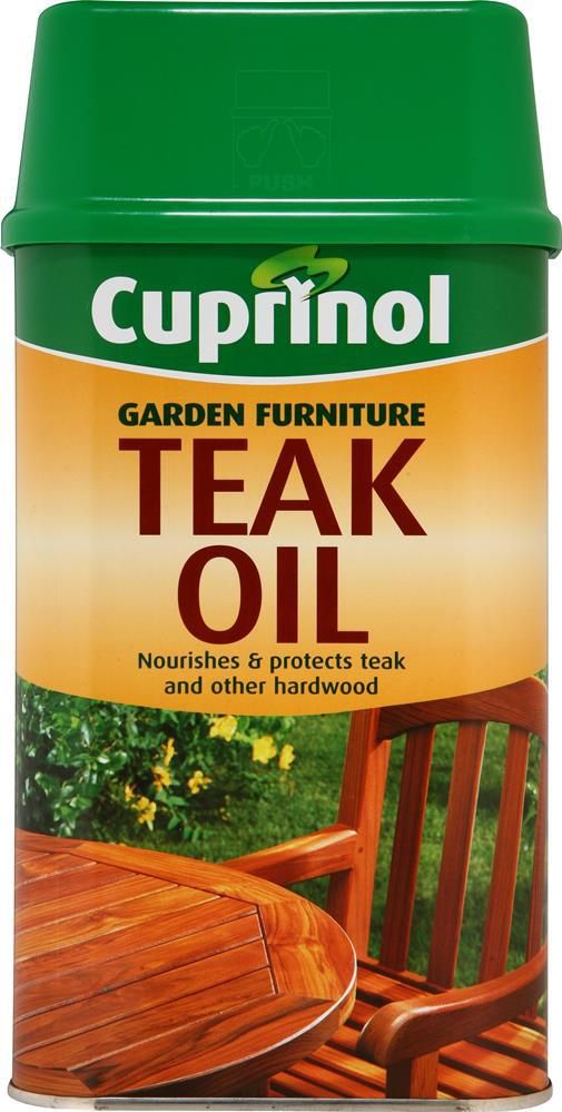 Product image for Cuprinol Garden Furniture Natural Enhancing Teak Oil Clear 1ltr