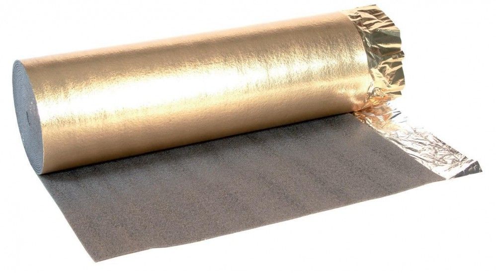 Product image for QA Underlay Sonic Excel Acoustic Vapour Gold 5mm x 1x15mtr 15m²