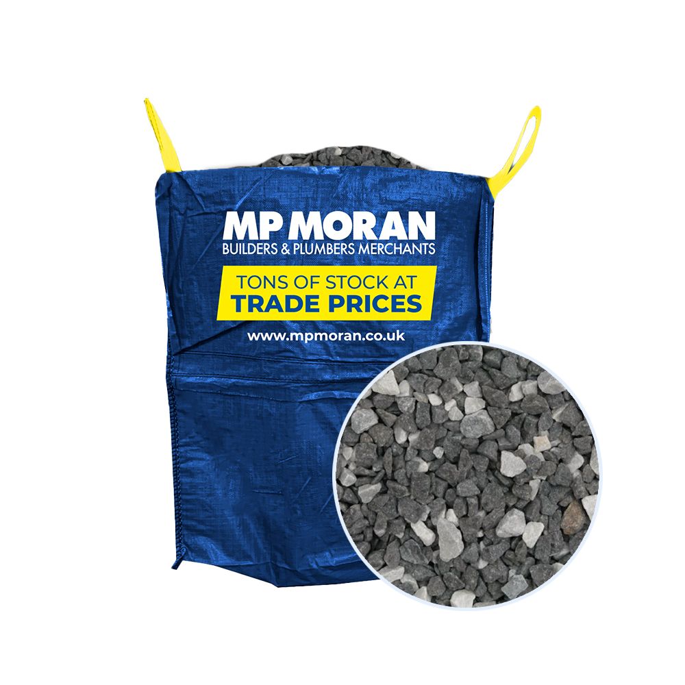 Product image for Bulk Bag Black Ice 20mm Approximately 0.5 Cubic Metre