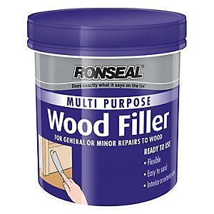 Product image for Ronseal Multi Purpose Wood Filler White 250g