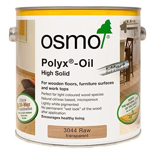 Product image for Osmo Polyx Hard Wax Oil Effect Raw Transparent 2.5ltr