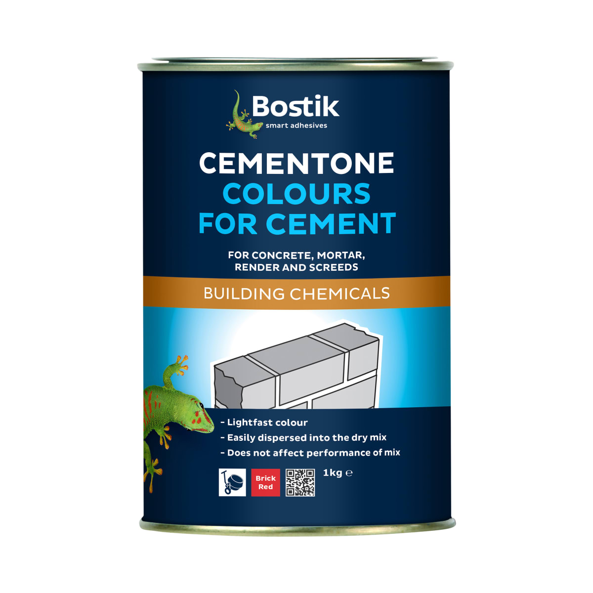 Product image for Bostik Cement Colouring Powder 1kg Red
