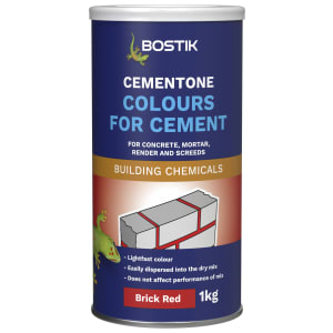 Product image for Bostik Cement Colouring Powder 1kg Red
