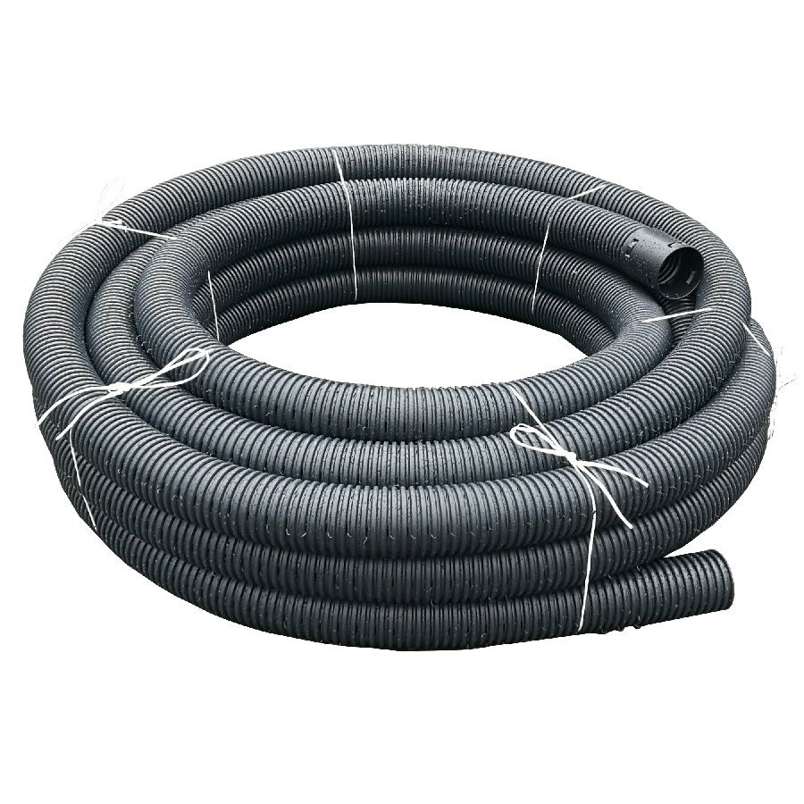 Product image for 100mm x 50m Perforated Land Drain Coil
