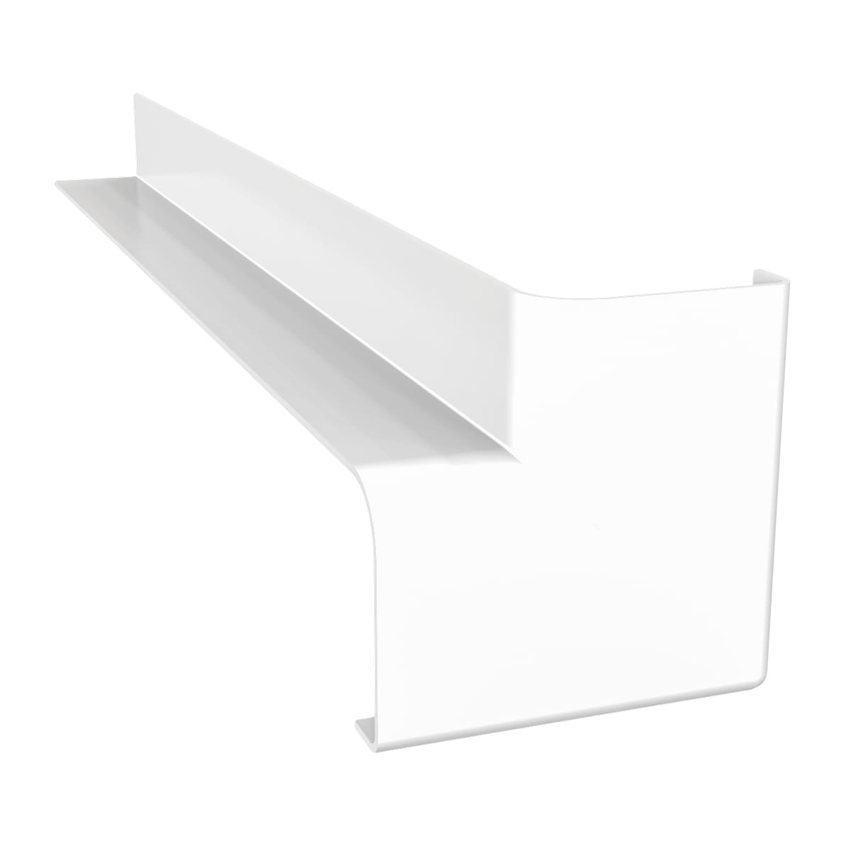 Image of Freefoam Fascia Board Internal Square Corner 300mm L White Pack Of 10