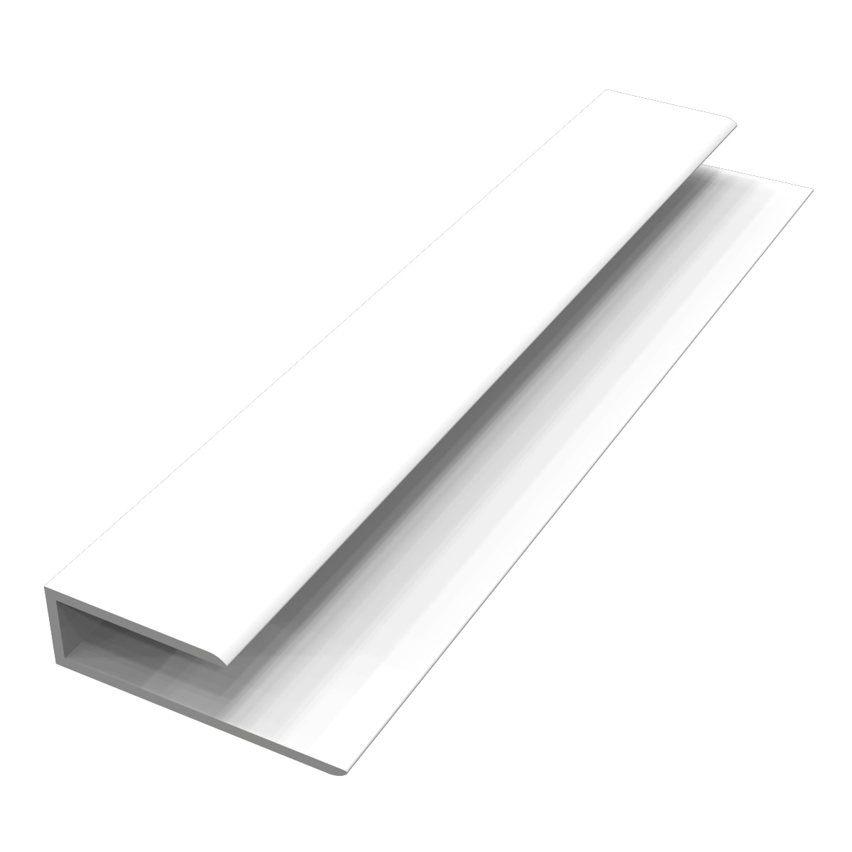 Product image for Freefoam Soffit 'J' Starter Trim 5m L White Pack Of 10