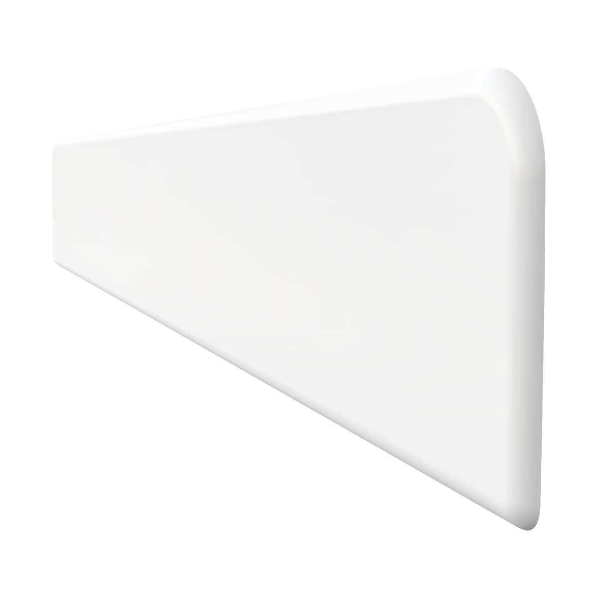 Product image for Freefoam Plain Square Edged Large End Cap 300mm L White Pack Of 10