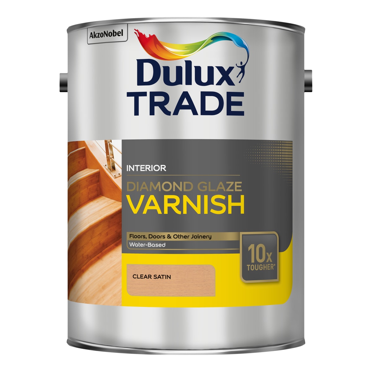 Product image for Dulux Trade Diamond Glaze Satin 5 Litres Gloss