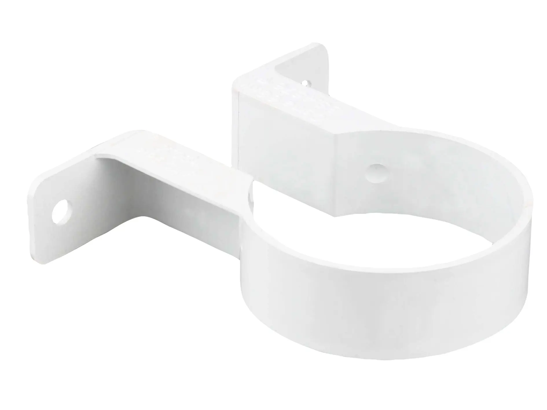 Product image for Osma 0T034W Roundline Pipe Bracket 68mm (dia) White