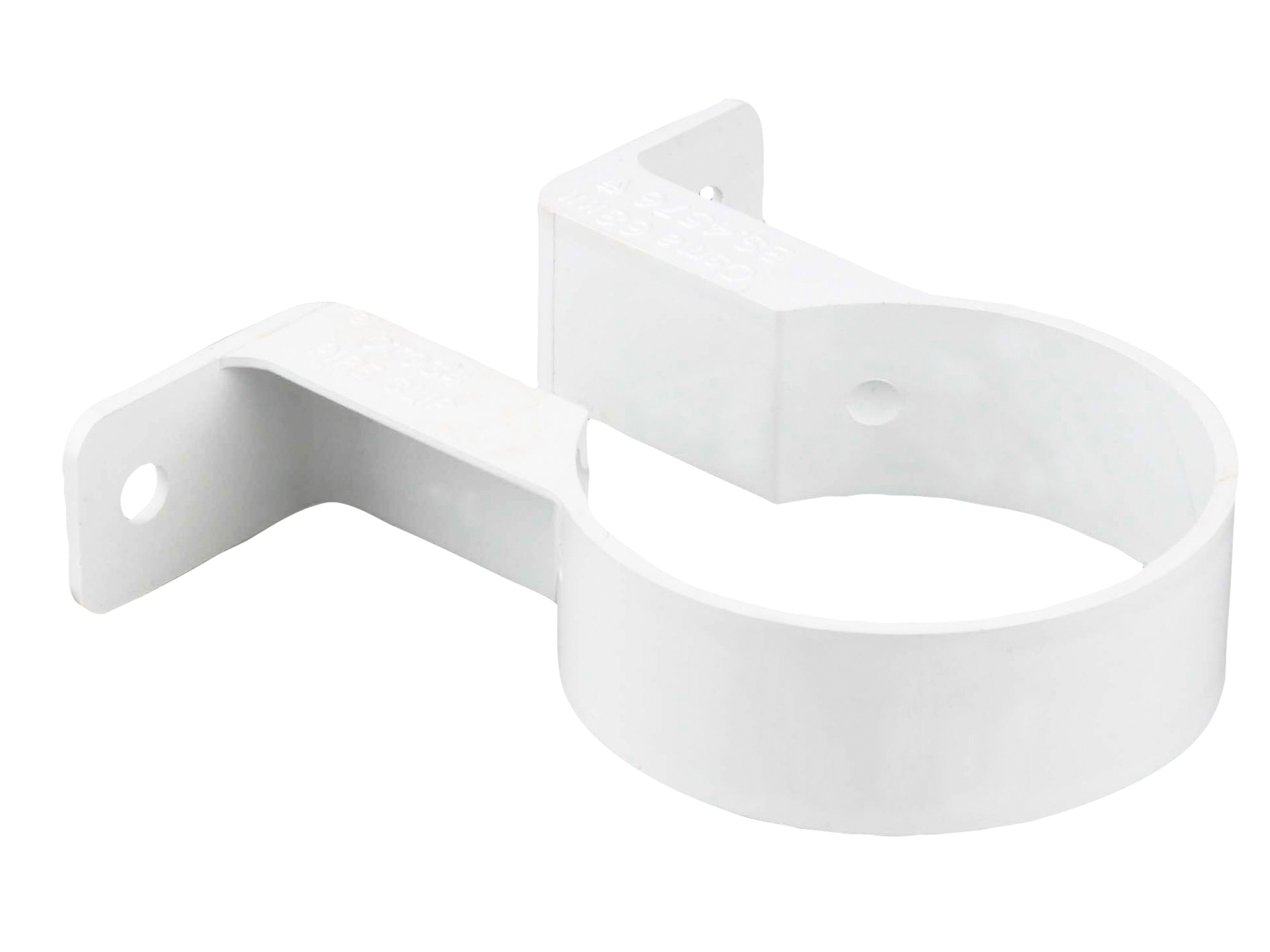 Product image for 68mm Roundline Downpipe Bracket - White