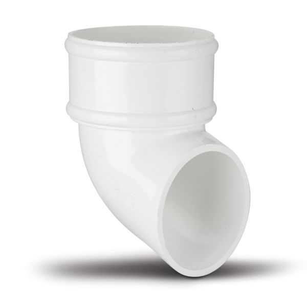 Image of Osma 0T037W Roundline Pipe Shoe 68mm (dia) White