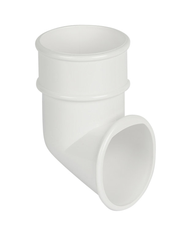 Product image for Osma 0T037W Roundline Pipe Shoe 68mm (dia) White
