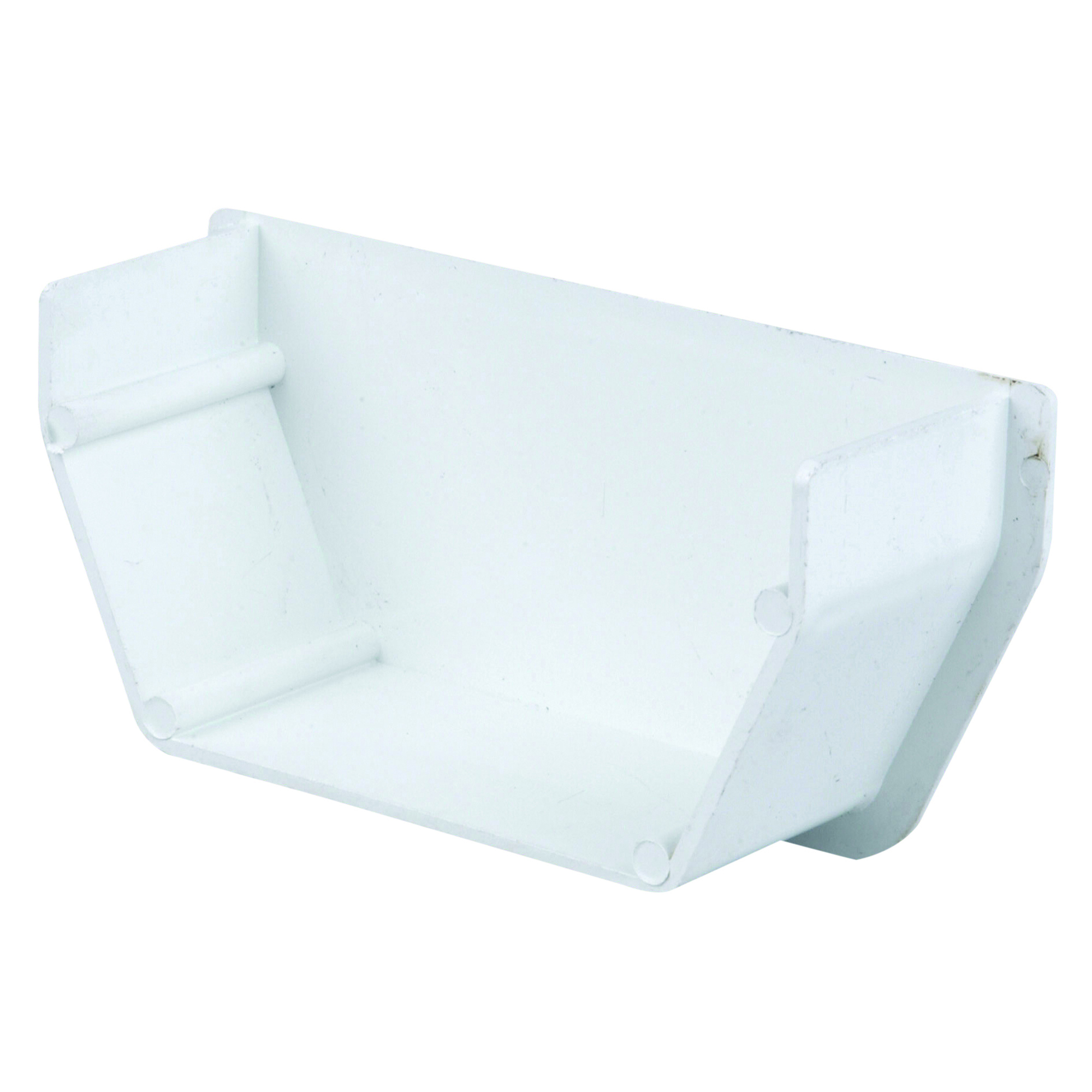 Product image for Osma Squareline Internal Stopend 100mm Dia White