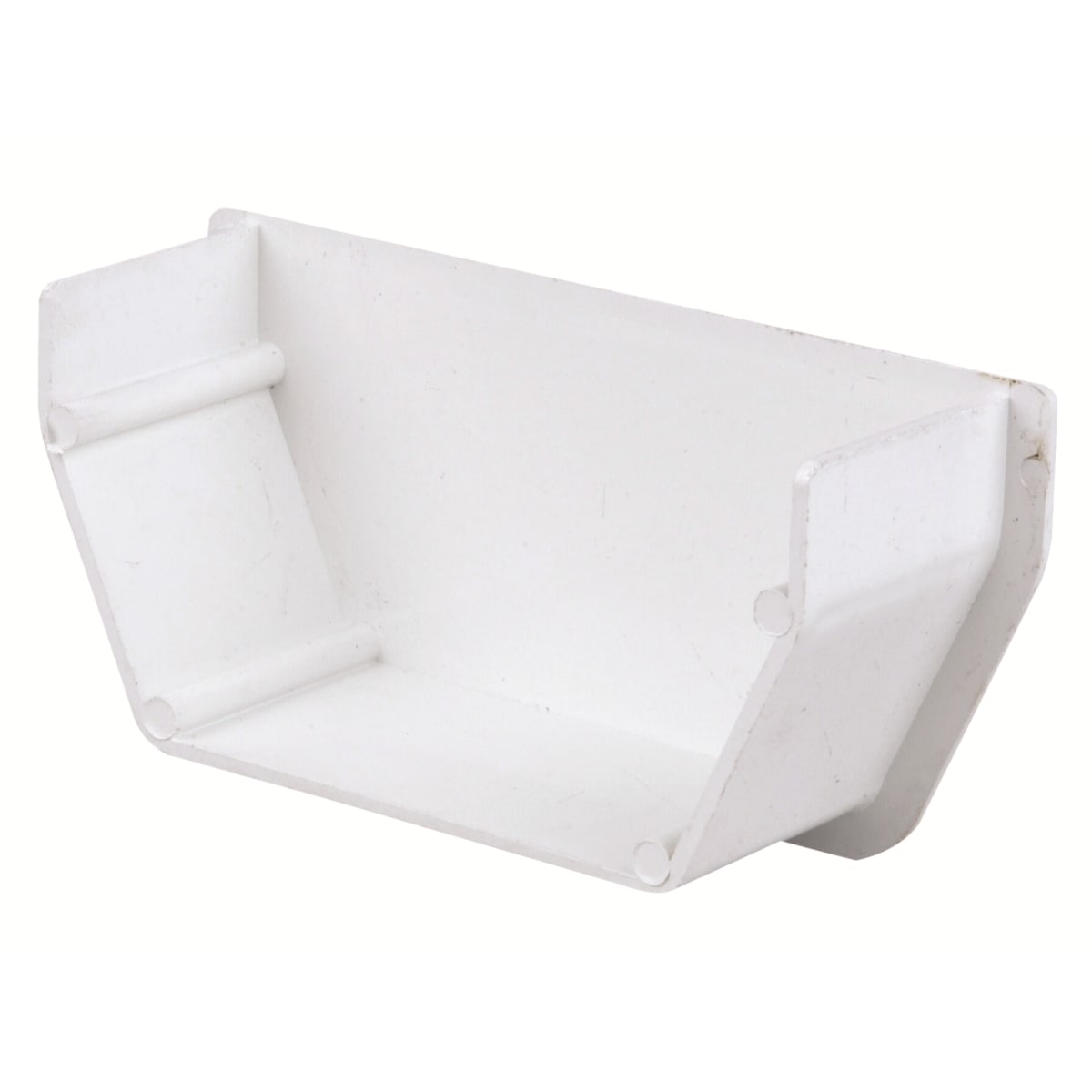 Product image for Osma Squareline Internal Stopend 100mm Dia White