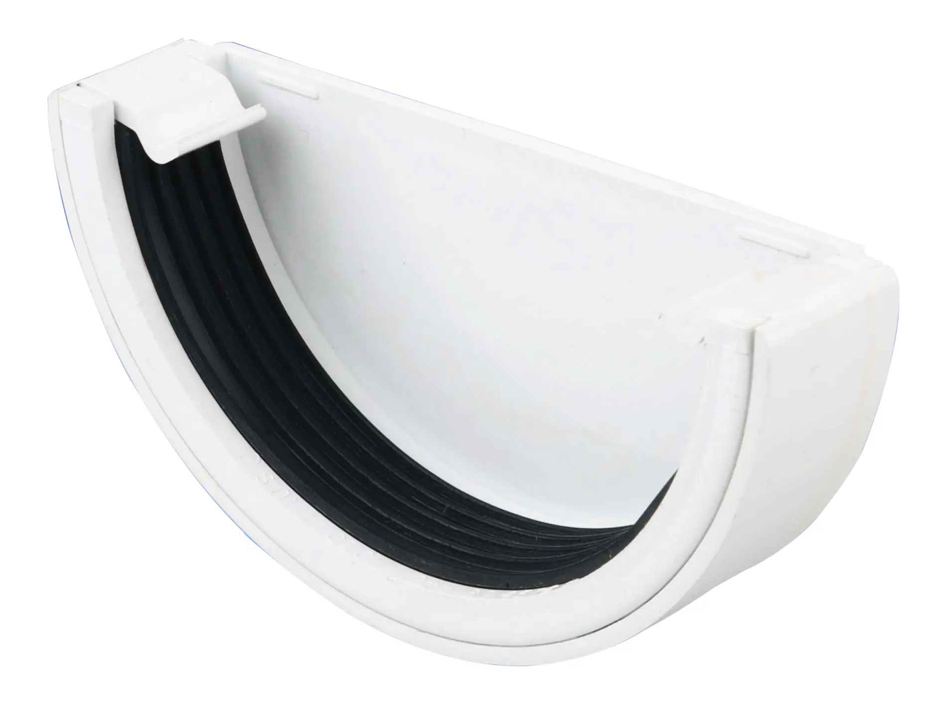 Product image for Osma Roundline Stop-end External 112mm Dia White