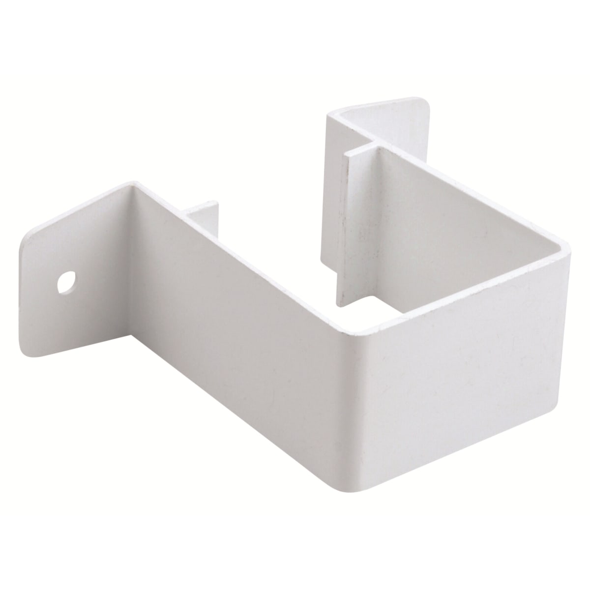 Product image for Osma Squareline Pipe Bracket-stand Off 126 X 90 X 42mm White