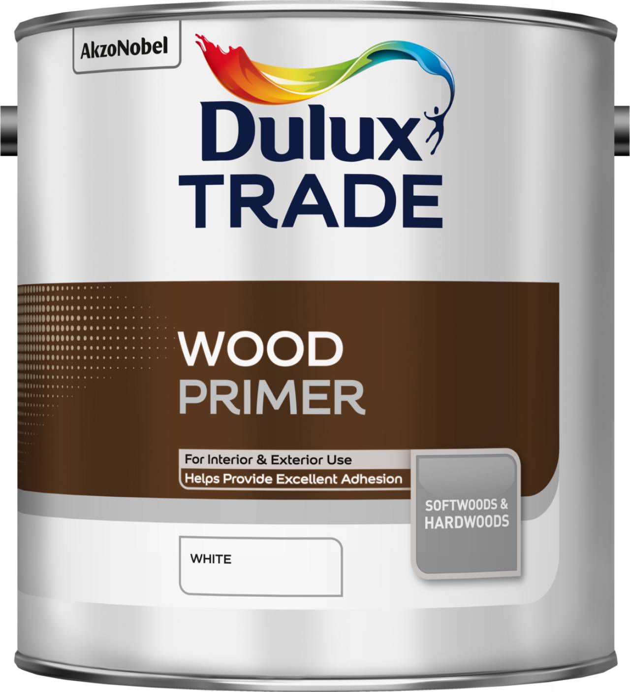 Product image for Dulux Trade Wood Primer 2.5L White
