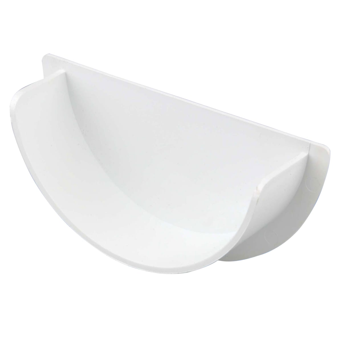 Product image for Osma 0T010W Roundline Stop End Internal 112mm (dia) White
