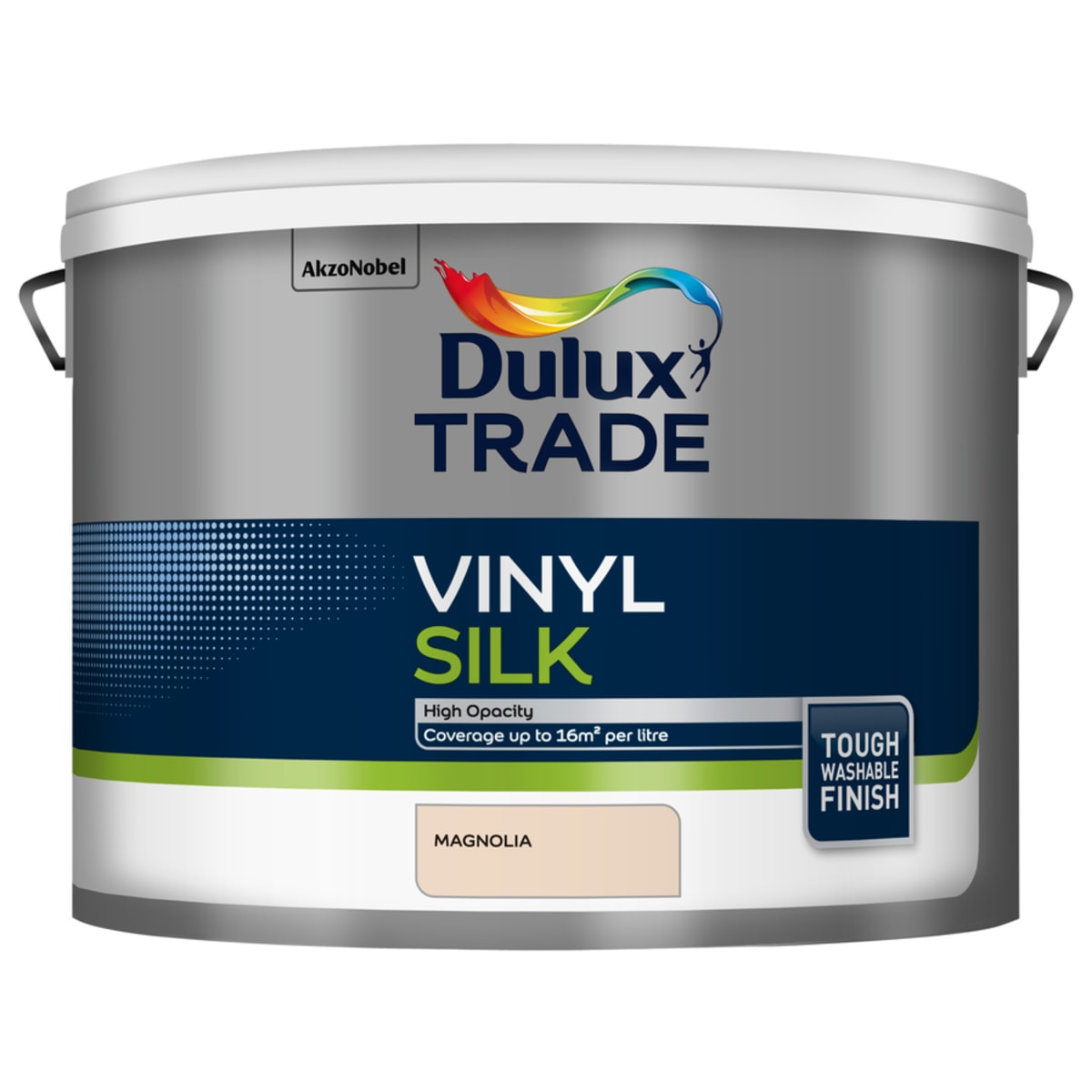 Product image for Dulux Trade Vinyl Silk 10 Litres Magnolia