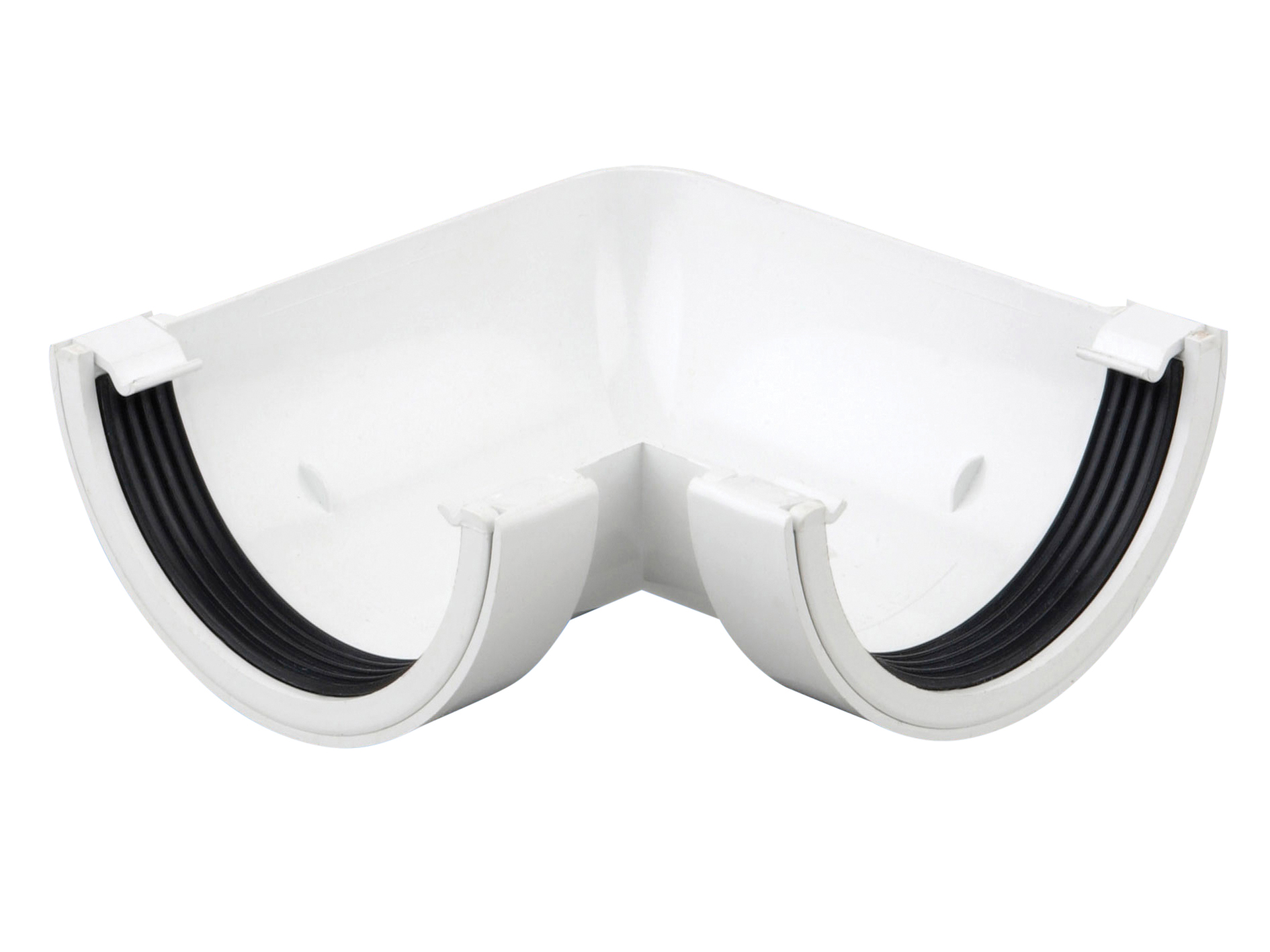 Product image for Osma 0T003W Roundline Angle 90 Deg 112mm (dia) White