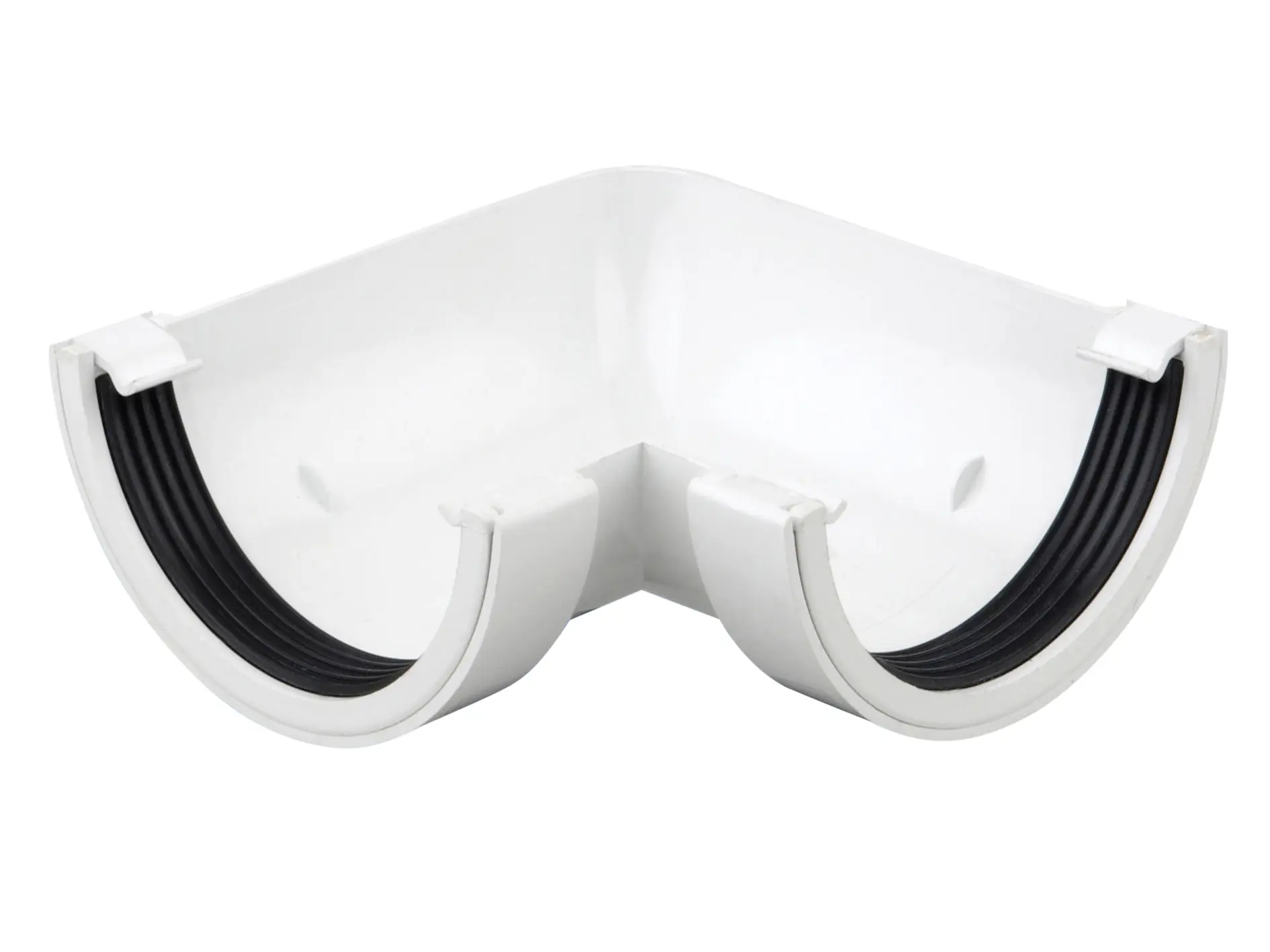 Product image for Osma 0T003W Roundline Angle 90 Deg 112mm (dia) White