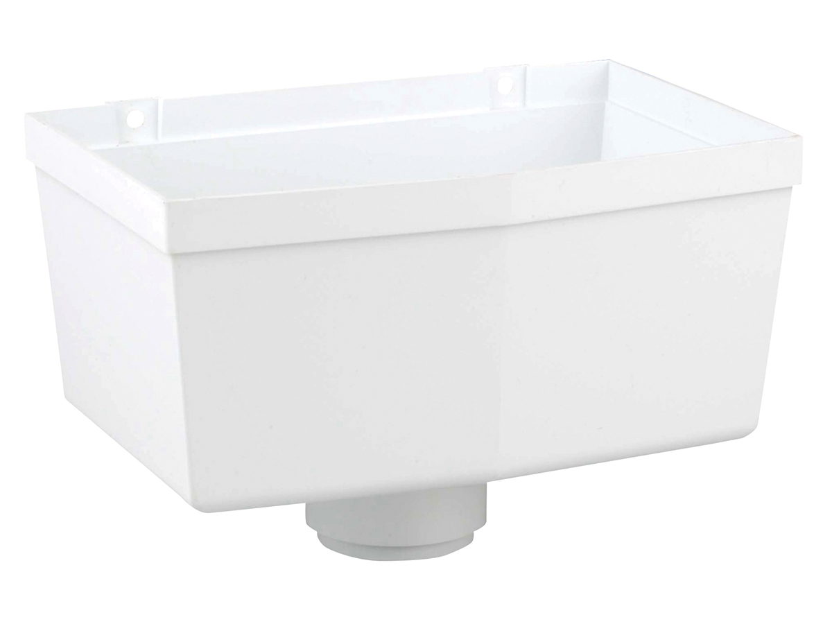 Product image for Osma 0T332W Roundline Hopper Head 68mm (dia) White