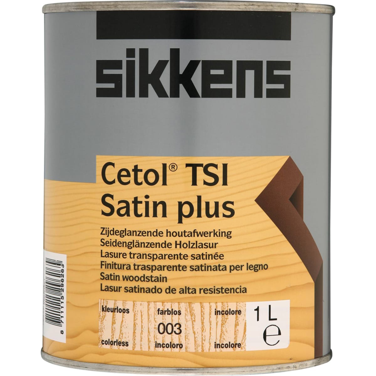 Image of Sikkens Cetol TSI Satin Plus 1 Litre Clear