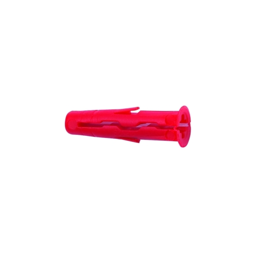 Product image for Rawlplug Uno Red Nylon Wall plug 6mm x 28mm (Pack of 288)