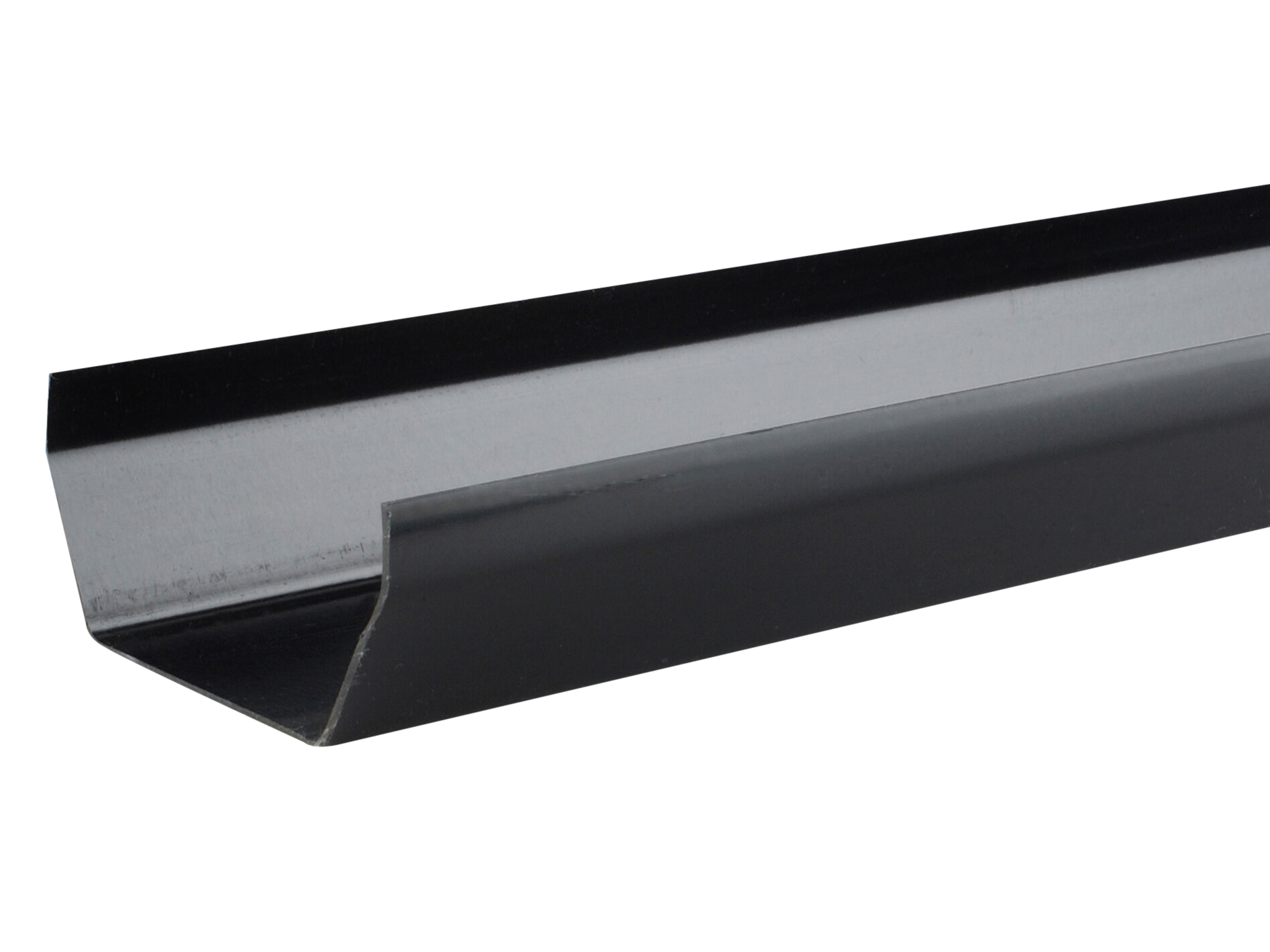 Image of Osma Squareline Gutter 2m X 100mm Black