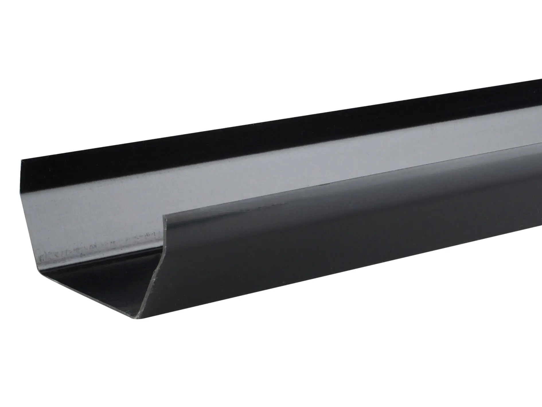Image of Osma Squareline Gutter 2m X 100mm Black