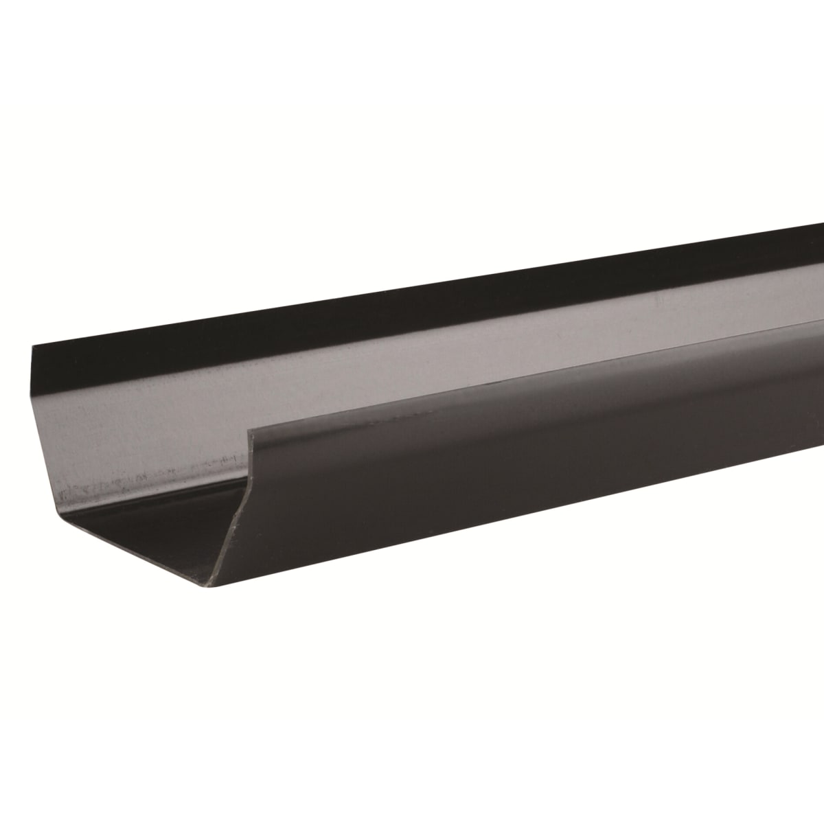 Product image for Osma Squareline Gutter 2m X 100mm Black