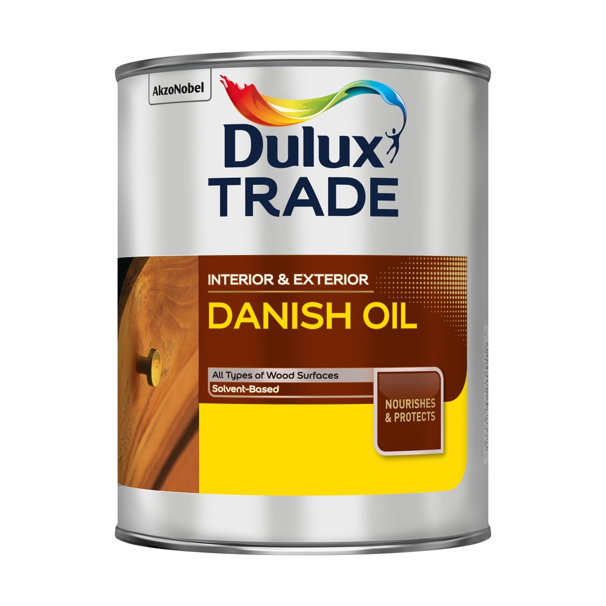 Product image for Dulux Trade Danish Oil 1 Litre Clear