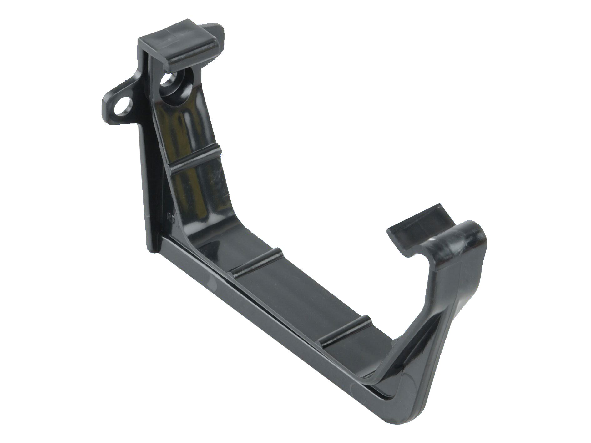 Product image for Osma Squareline Gutter Support Bracket 100mm Dia Black